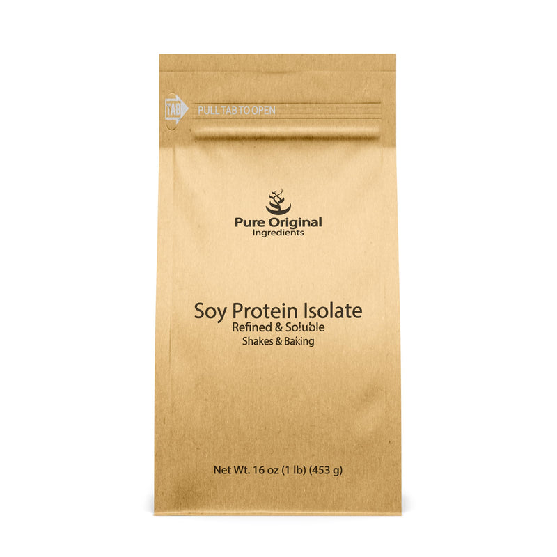 [Australia] - PURE ORIGINAL INGREDIENTS Soy Protein Isolate, Always Pure, No Fillers or Additives (1 Pound) 