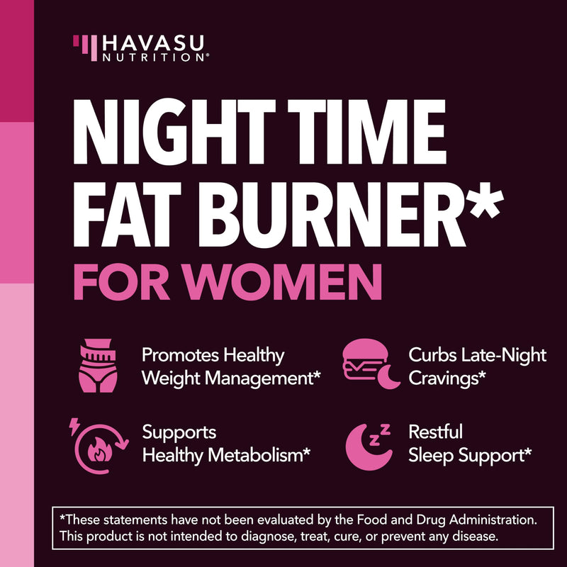 Fat Burning and Detox Cleanse for Women - Day Time and Night Time Weight Loss Routine