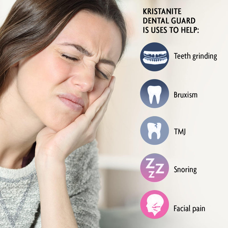 [Australia] - Anti Teeth-Grinding Dental Guard-Ready to use-No Boiling or Molding, Slim, Sleek and Comfortable Works for Upper and Lower Jaw, relieves pain and corrects TMJ and Bruxism 2 Count (Pack of 1) 