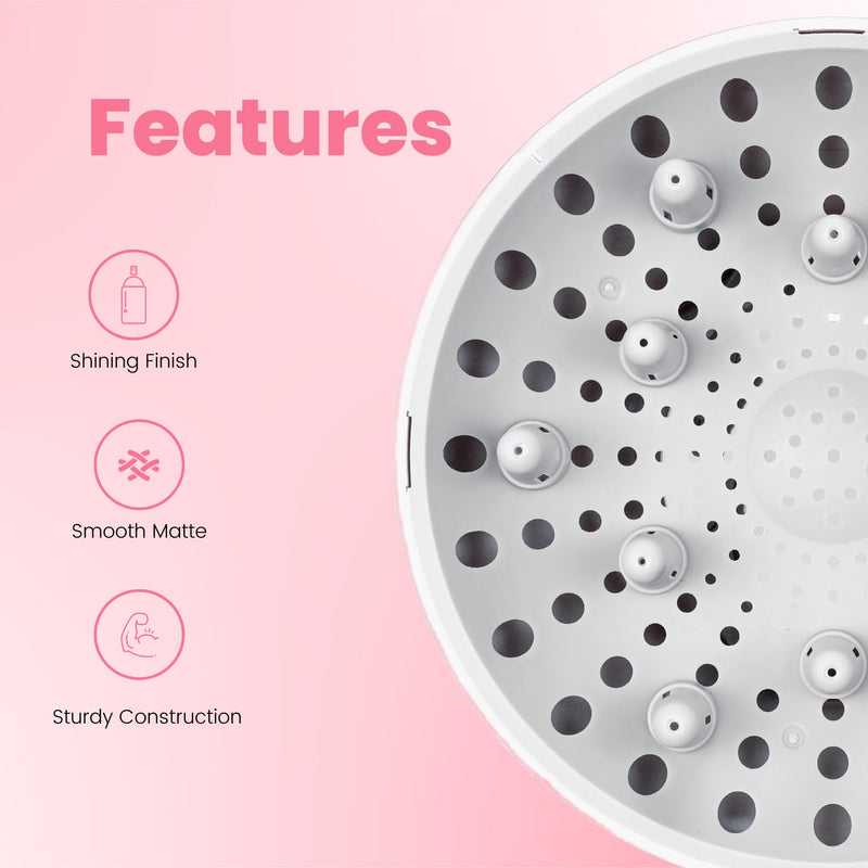 Universal Hair Diffuser “Super Sturdy” 1.7 Inch to 2.6 Inch for Natural Curly and Wavy Hair, Hair Dryer Attachment (Rose Gold) Rose Gold