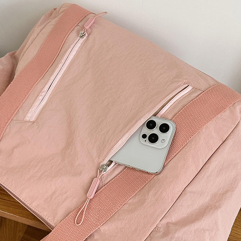 Sursee Large Tote Bags for Women Crossbody Shoulder Purses Travel Duffel Bag Sports Gym Bags Pink