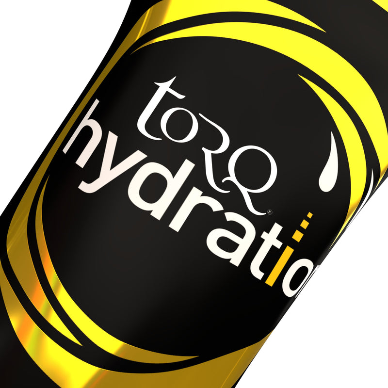 Torq Hydration - Lemon - Rapid Rehydration Electrolytes Powder Hypotonic Profile Running, Cycling, Sports Hydration Drink - Single Serve - Box of 15
