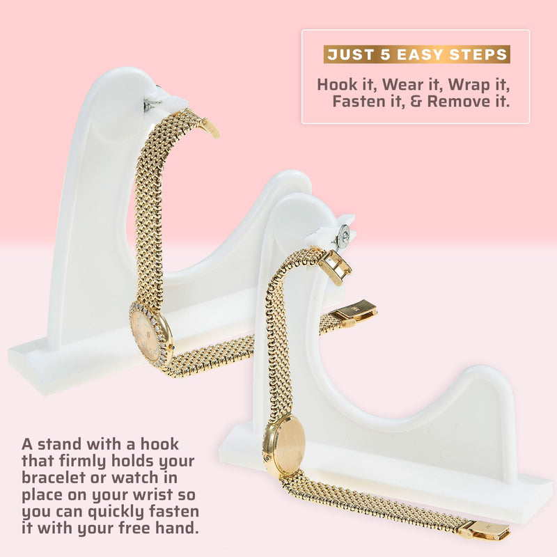 [Australia] - Medca- Jewelry Helper Fastening Aid to Quickly Fasten and Unfasten Bracelets or Watches - 2 Pack 2 Count (Pack of 1) 