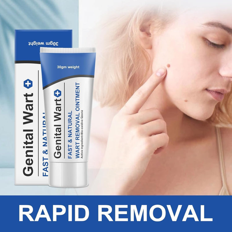 [Australia] - Fast Action Cream Wart Gel Maximum Strength -Fast-Acting Freeze Off - Wart Cream for Genital (1pcs)-Q1 White 