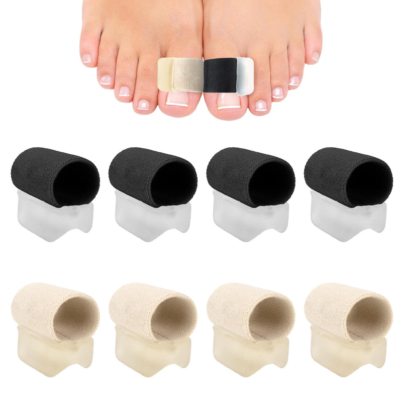[Australia] - Toe Separator Hallux Valgus Correction Silicone, Pack of 8 Toe Separators for Women, Hallux Valgus Splint Bandage, Toe Spacer, Hammer Toe Correction, Toe Separator Big Toe 