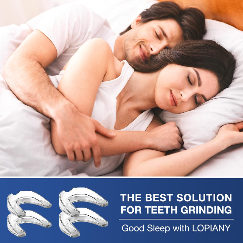 [Australia] - Nighttime grinding splint, teething splint, teething splint for the night, 2 sizes, 4 moldable mouthguards 