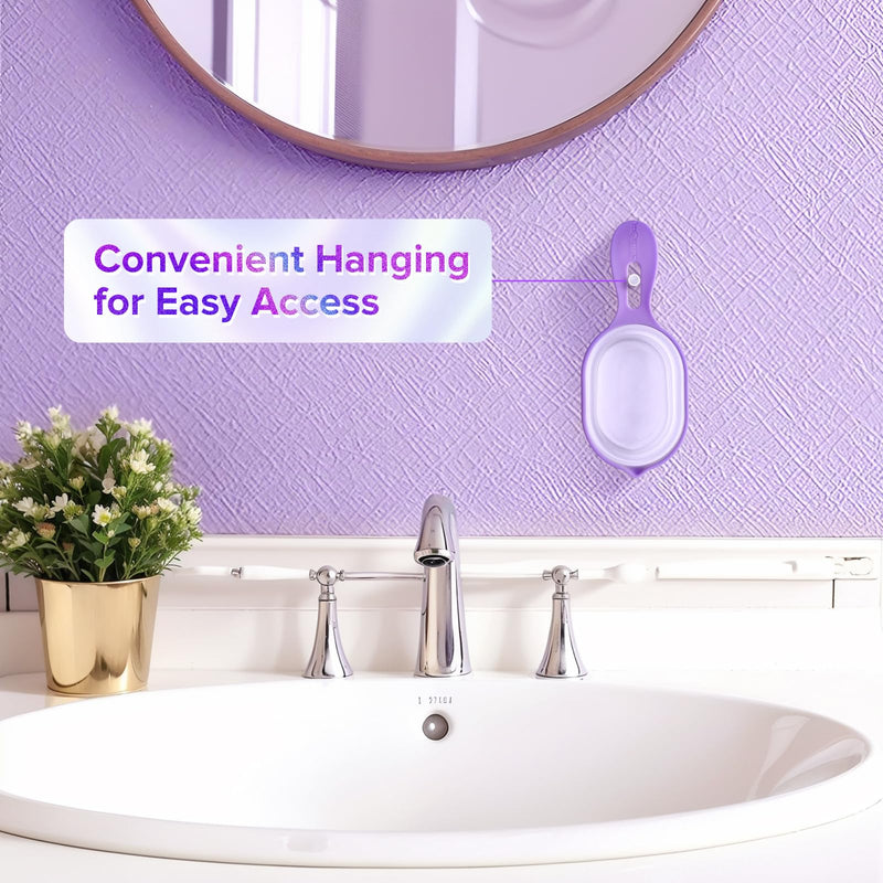 [Australia] - Premom 2 Urine Cups for Ovulation & Pregnancy Tests: Reusable & Collapsible Pee Cups for Home Fertility Testing | Easy to Use & Clean - Essential Kit for Women with Urine Sample Detection 