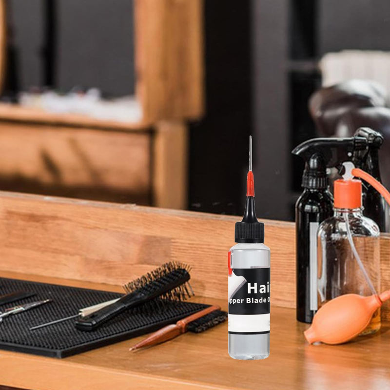 [Australia] - Hair clipper oil, rust protection hair cutting oil lubricant, oil for hair clippers and trimmers, odorless friction-reducing trimmer oil, 60 ml oil for hair clippers and trimmers 
