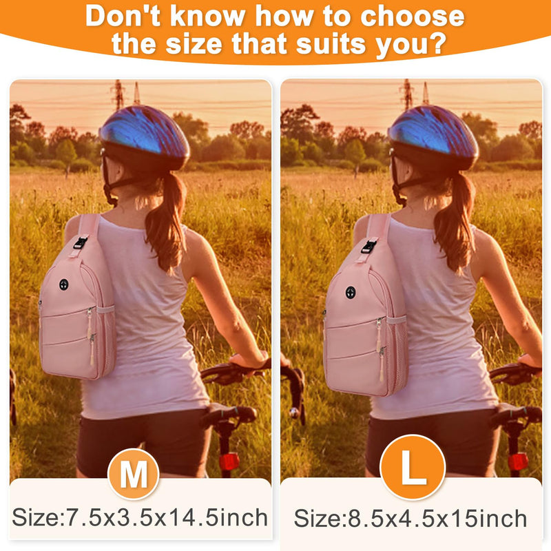 Pritent Crossbody Bags for Women & Travel Duffle Bag for Women(Pink)