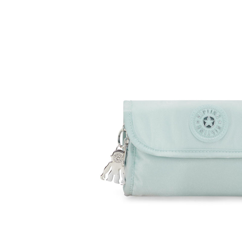 Kipling Women's Daisee Spc Cosmetic Bag 8''L x 4.25''H x 4''D Glacier Blue Twill