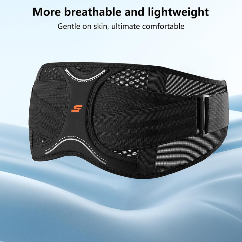 [Australia] - SueStar Sacroiliac Belt with Removable 3D Pressure, Hip Brace for SI Joints Pain, Lower Back Pain and Sciatica Nerve Relief, Anti-slip Si Joint Belt for Women,Gery.2XL XXL (Hip Size45.3-53.2Ôºâ Grey 