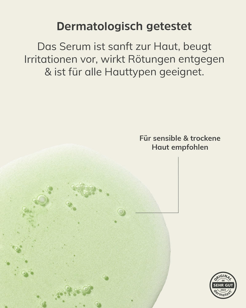 [Australia] - nkm Naturkosmetik München Algae hyaluronic serum - 30 ml - Facial serum with hyaluronic acid - Moisturizes - Vegan - For all skin types - Dermatologically tested 