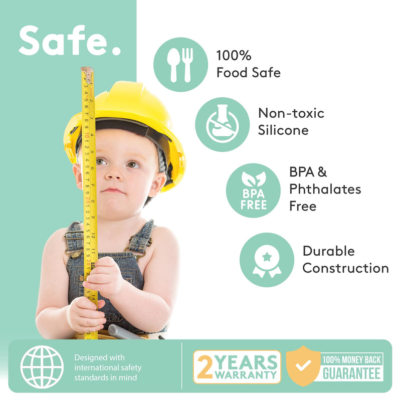 [Australia] - Wipe Clean Silicone Harness for Stokke Tripp Trapp - Replacement Straps for Baby Wooden Highchairs 