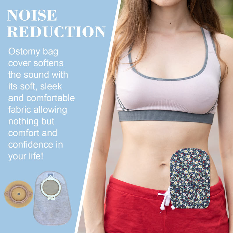 [Australia] - 8 Pieces Stretchy Bag Cover Washable Pouch Liner for Women Men Lightweight Pouch Cover Protective Bags with Round Opening Care Protector Shower Wraps Cover Odor Reducing 