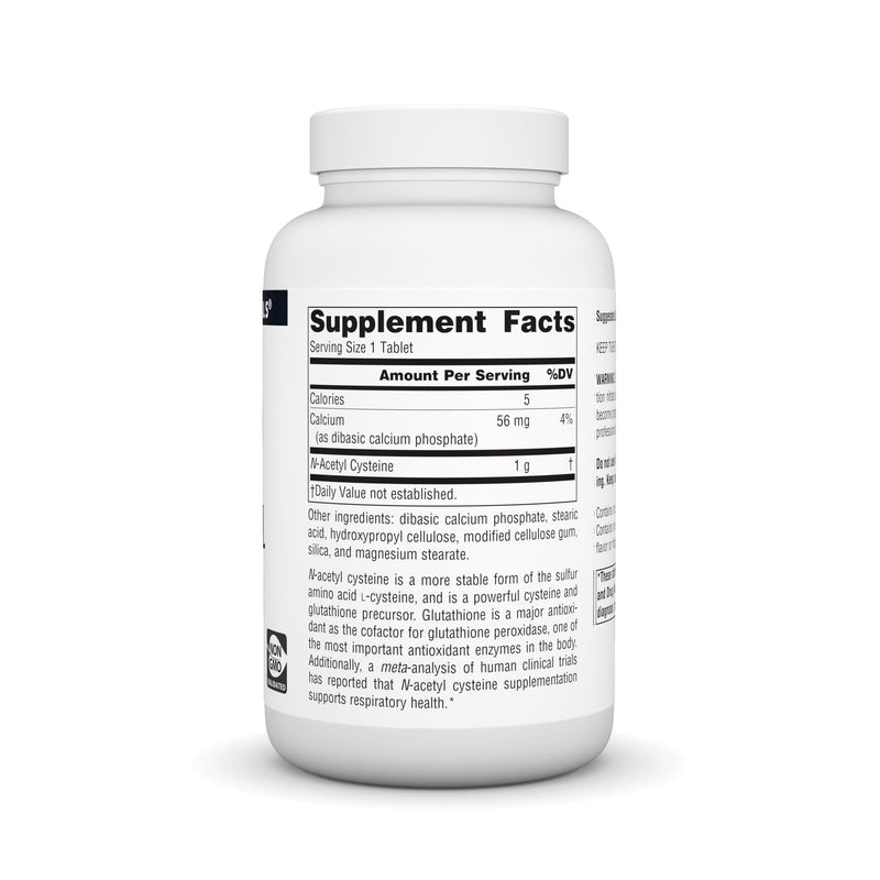 [Australia] - Source Naturals N-Acetyl Cysteine Antioxidant Support, Dietary Supplement That Supports Respiratory Health* - 1000 mg -120 Tablets 
