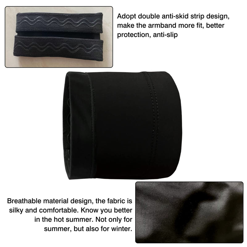[Australia] - Diabetic Sensor Armband - Fits All CGM Devices - Protects Insulin Pod During Exercise - Sweatproof、Refreshing、 Breathable，Omnipod Dexcom Replaces Adhesive Patches (M 27-29.5CM) M 27-29.5CM 