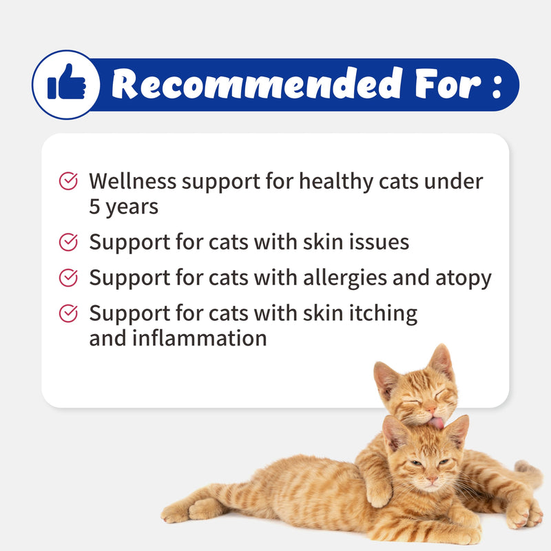 Wellness&Skin Support Echo for Kitty - 12 Health Benefits/Itching, Atopy, Allergy, Inflammation (54g) - PawsPlanet Australia