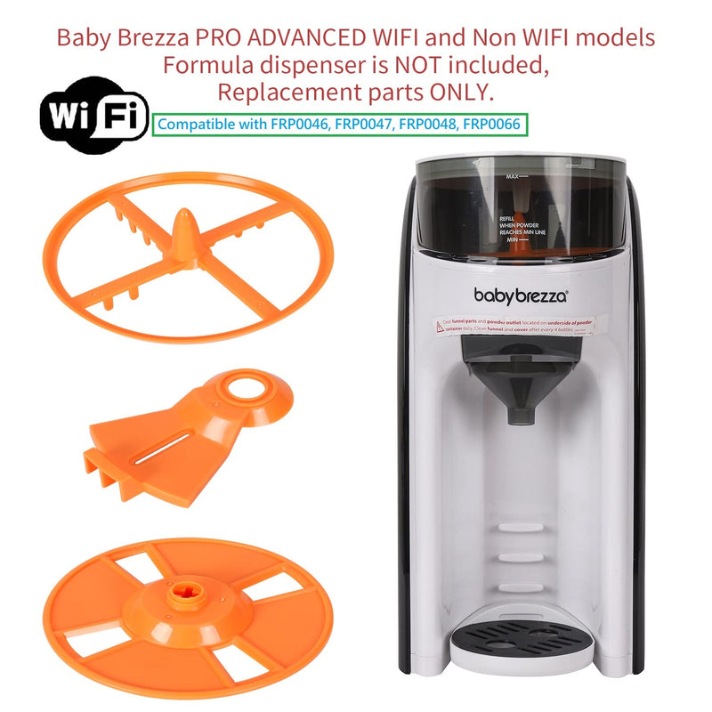 [Australia] - 5 Pieces Replacement Parts Compatible with Baby Brezza Formula Pro Advanced and WiFi Model FRP0046 FRP0047 FRP0048 FRP0066 