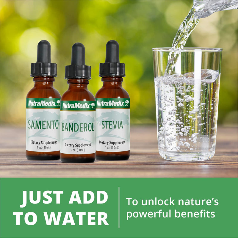 [Australia] - NutraMedix Sweet Leaf Stevia Liquid Drops - Sugar Free Sweetener from Pure Stevia Leaf Extract for Microbial Support - Low Carb, No Added Sugar (2 oz / 60 ml) 2 Fl Oz (Pack of 1) 