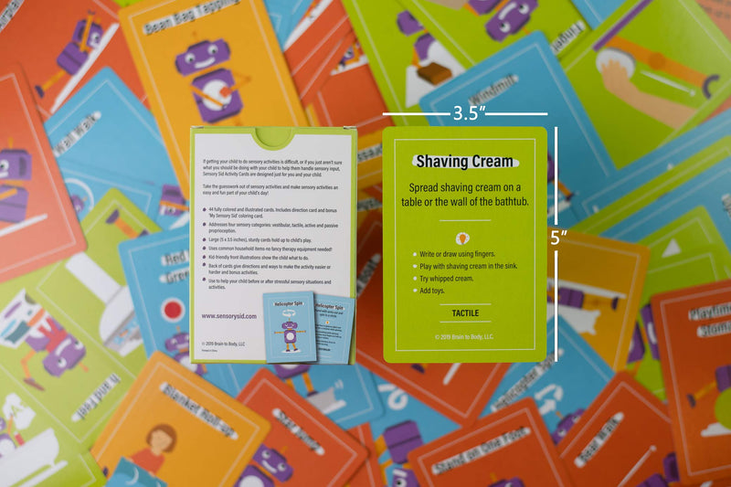[Australia] - Activity Cards for Kids – Autism Support & Sensory Processing Disorder Tools – ADHD Games and Therapy Activities – Occupational Therapy Tools and Brain Break Activities English 