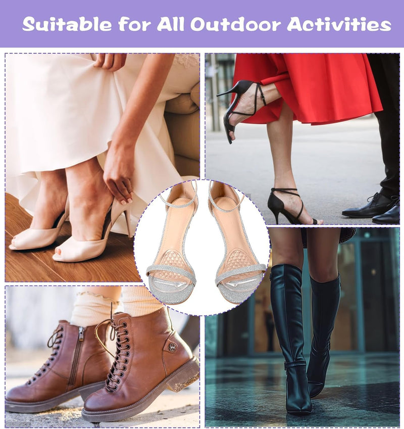 [Australia] - Bunion Pads, 3 Pairs of Forefoot Pads, Bunion Pads Forefoot, Reusable Metatarsal Pads for Women - Prevents Calluses and Reduces Pain 