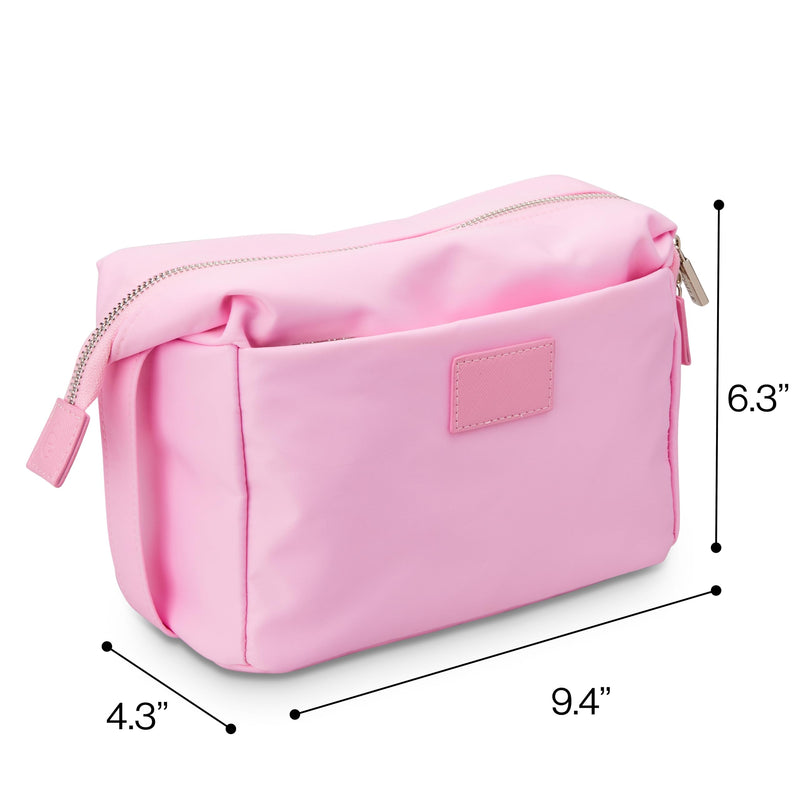 ETOILE - Jet Setter Travel Case Lavender Pink Soft Flexible and Foldable Makeup Cosmetic Travel Bag