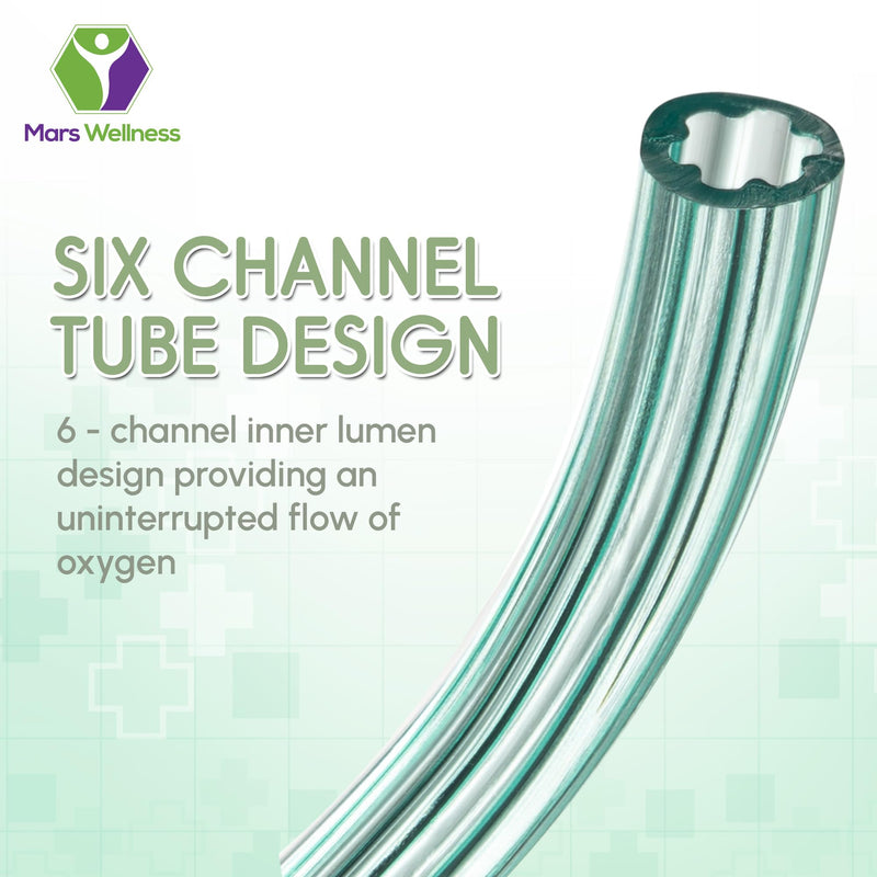 [Australia] - Oxygen Tubing - Premium Green Crush Resistant Oxygen Tubes - Extra Long 50 Foot - Pack of 3 Tubes 50 Foot (Pack of 3) 