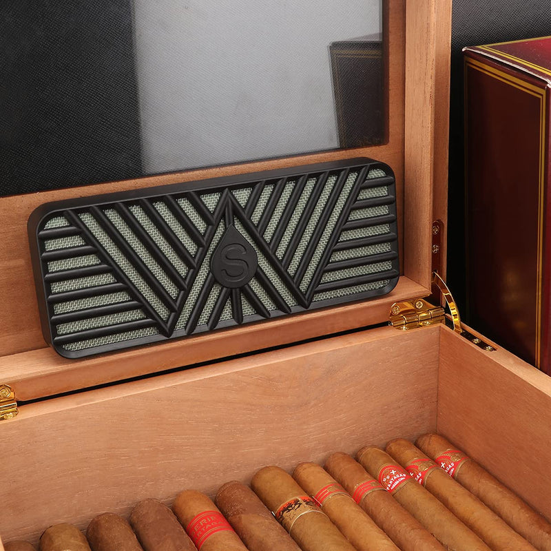 [Australia] - Scotte Cigar Humidifier Rectangle Cigar Humidors Humidifier Increase Humidity Keep Cigars/Tobacco Fresh 