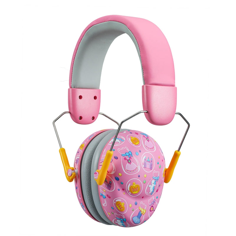 [Australia] - PandaEar Kids Ear Protection Noise Cancelling HeadPhones, NRR 28dB Hearing Protection Earmuffs for Autism, Children, Toddler Pink 