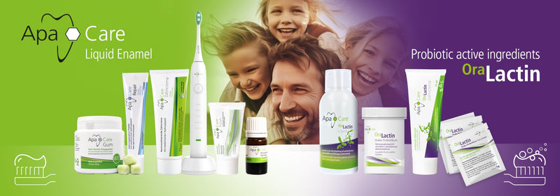 [Australia] - ApaCare OraLactin oral probiotic powder | Probiotic for advanced dental and oral care | For fresh breath and healthy oral flora | 30 sachets 