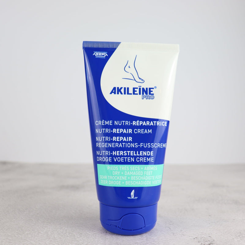 Akileine Nutri-Repair Foot Cream - Ultra-Hydrating Foot Moisturizer Cream for Dry Cracked Heels and Feet, Deep Nourishment For Callus, 24-Hour Moisturization, 5 Fl Oz 5 Fl Oz (Pack of 1)