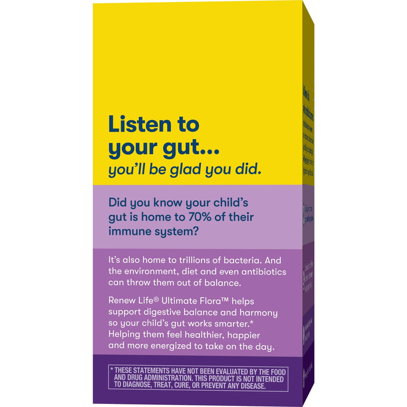 [Australia] - Renew Life Kids Probiotic Gummies, Supports Digestive & Immune Health, Prebiotics & Probiotics, Raspberry, 30 Gummies 30 Count (Pack of 1) 