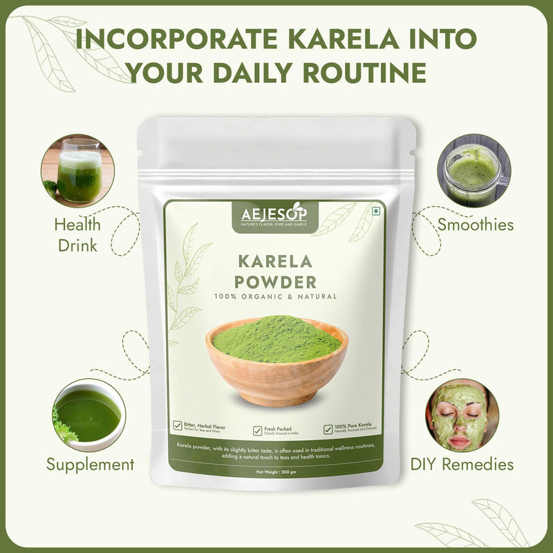 [Australia] - Karela Powder | Bitter Melon | Momordica Charantia,7 oz/ 200 gm 