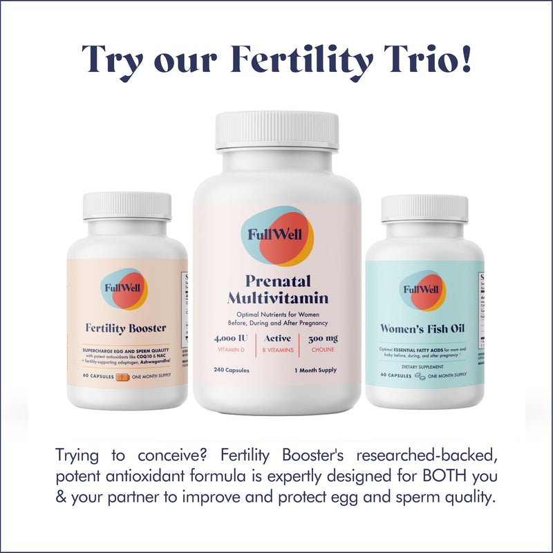 [Australia] - Fertility Booster for Men & Women | Conception Support for Healthy Egg Quality, Sperm Motility and Strength | Dietitian-Formulated | Ashwagandha, CoQ10 & NAC, 3rd Party Tested, 30 Servings Fertility Booster 1 Pack 