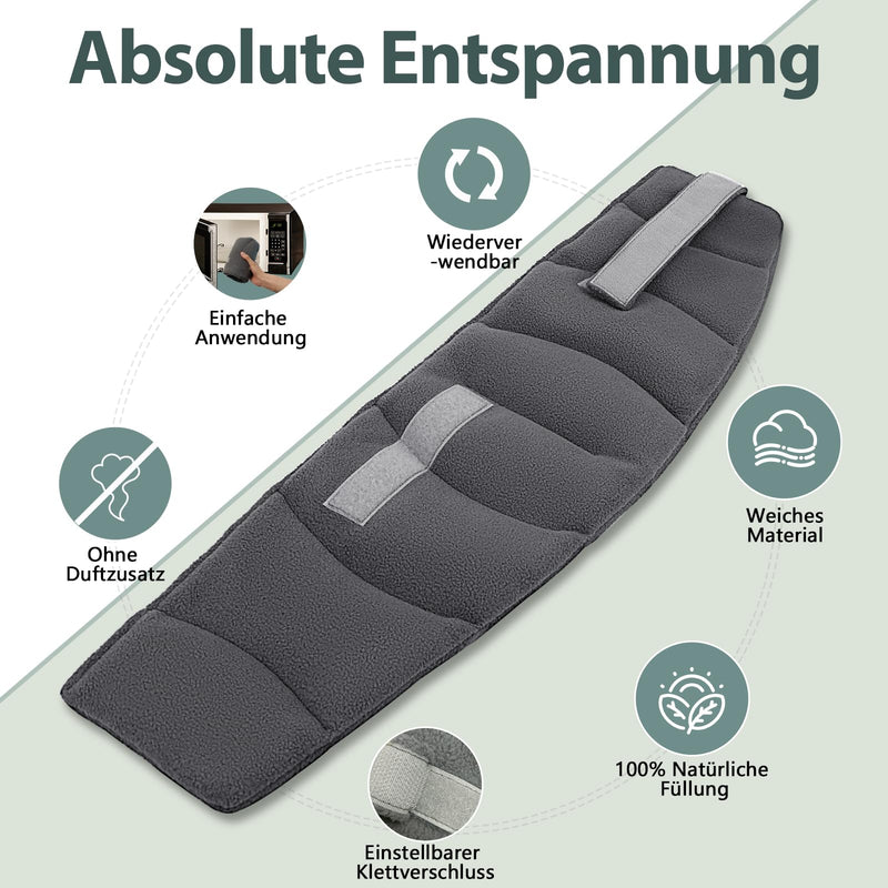 [Australia] - AROMA SEASON grain pillow neck for microwave - heat pillow neck - heat pad for heat therapy 