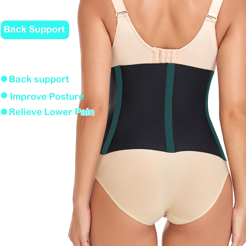 Abdominal Binder Post Surgery Tummy Tuck after Hysterectomy Stomach Waist Compression Wrap Small