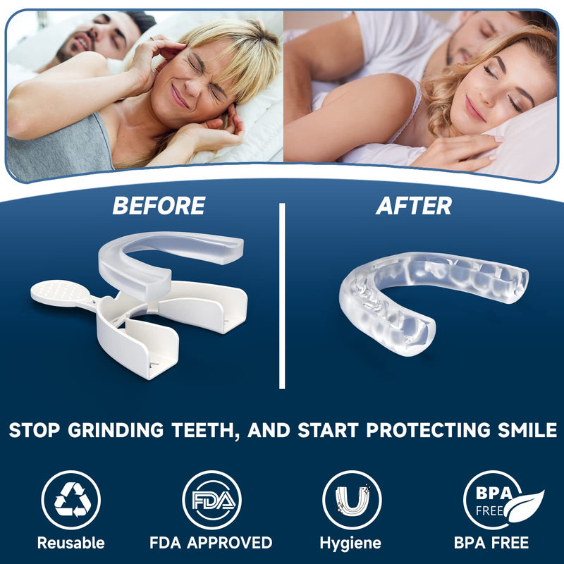 [Australia] - Toddler Kids Mouth Guards for Teeth Grinding,2 Pack Toddler Size, Comfortable Mouth Guards for Clenching Teeth, Child Bite Guards Small 2.0 