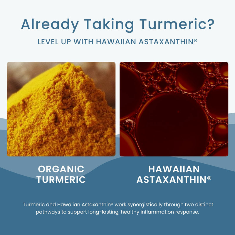 [Australia] - Nutrex Hawaii, TurmericAstin, with Turmeric, BioAstin Hawaiian Astaxanthin & BioPerine Black Pepper Extract, 30 Count 