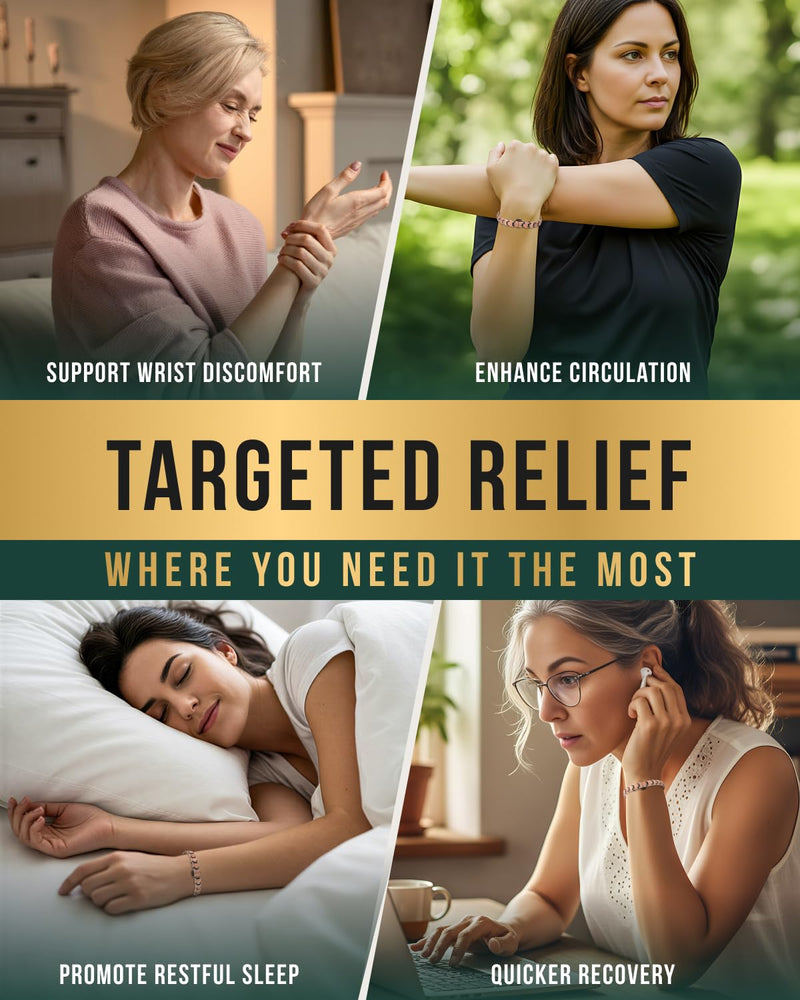 [Australia] - MagnetRX¬Æ Magnetic Copper Bracelets for Women - EllipseMAX 5X Strength 5,000 Gauss Magnets - Designed in USA & Patent Pending - Premium Womens Copper Bracelet with Adjustable Length 5X Strength - EllipseMAX (5,000 Gauss) 