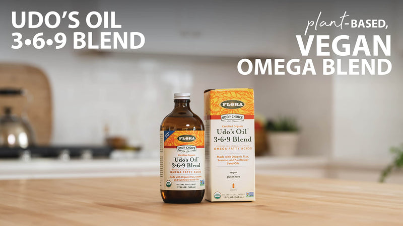 [Australia] - Flora - Udo's Choice, Omega 369 Oil Blend, High Lignan, 8.5 Fl Oz 