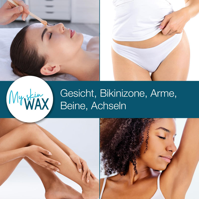 [Australia] - My Skin WAX - Waxing beads 800g, hypoallergenic, strip-free, wax beads hair removal for face, eyebrows, intimate waxing, Brazilian wax, wax beads for men, women - pink 800 g (pack of 1) 