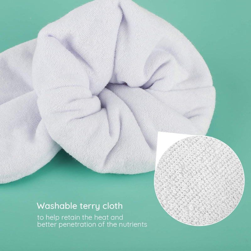 [Australia] - Segbeauty Paraffin Heated SPA Mittens & Foot Liners for Hand Therapy - Thicker Larger Size, Hot Wax Machine Compatible Elastic mitts&booties-Large 