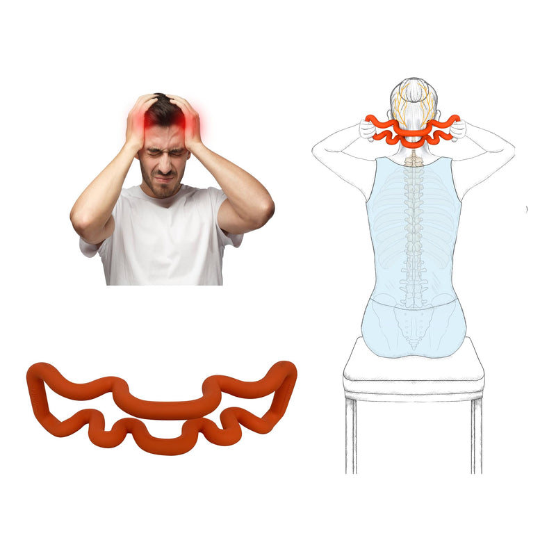 [Australia] - Back Deep Tissue Massager, Back Stretcher, Relieve Low Back Pain, Middle Back Pain and Sciatica, Athletes Muscle Recovery Tool 