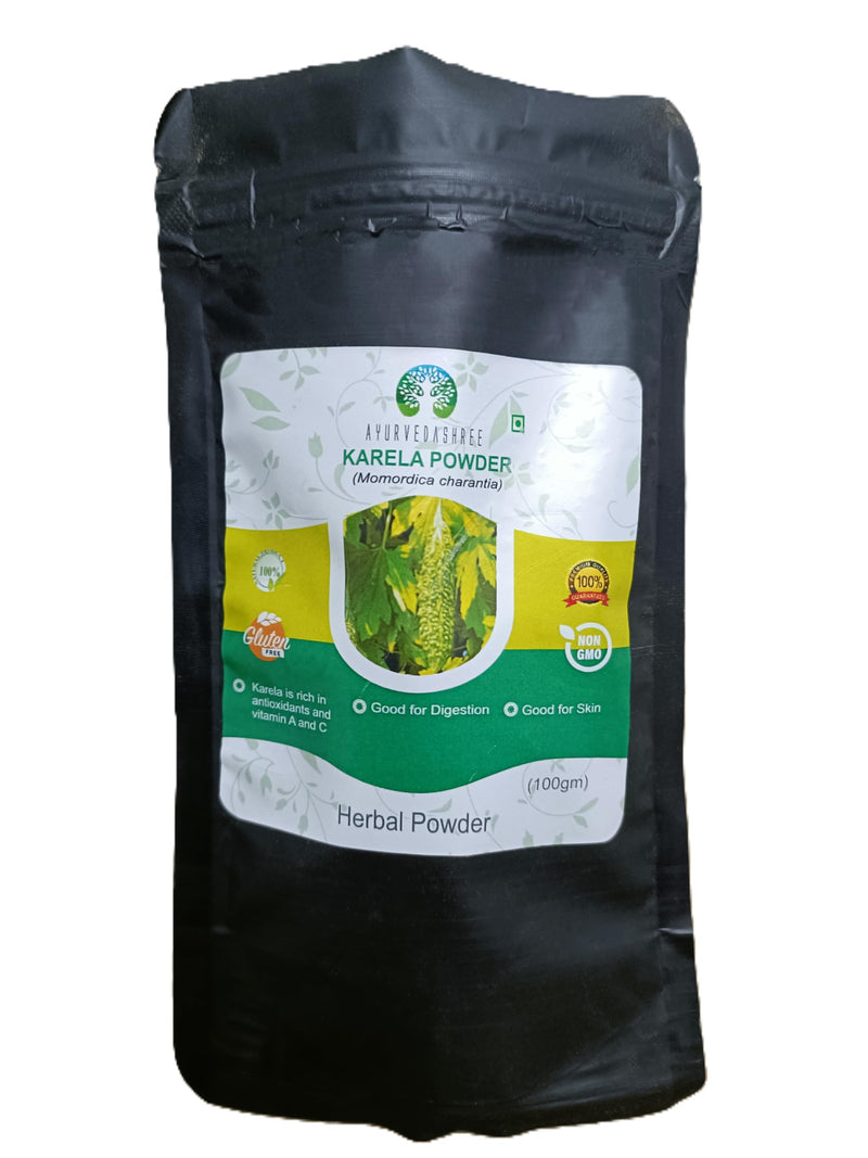 [Australia] - Bitter Melon Powder 100 Gm I Momordica Charantia/Karela Fruit Powder I Ayurvedic herb I Support Liver Function I Herbal Supplement I Supports Skin and Stomach 