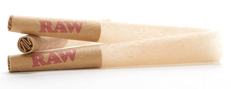 [Australia] - RAW Cones Single Size 70/30: 100 Pack - Mini Pre Rolled Cones & Tips, Patented Slow Burn Classic Rolling Papers Shorter than 1 1/4 Size, 70mm 