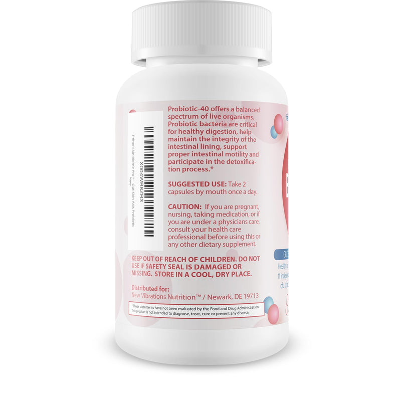 Prime Skin Biome Pro - Our Best Anti Aging Skin Supplement - Skinn & Toenail Fungus Fighter - Anti Wrinkle Pill - Reactivate Anti Aging Pills for Women & Men - Fungus Probiotic Fungal Pills