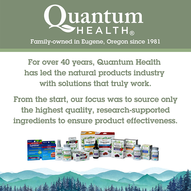 Quantum Health TheraZinc Organic Immune Support Blood Orange, 18 Lozenges | USDA Organic Zinc Gluconate Immune Supplement, Echinacea & Honey, Great Tasting Zinc Lozenges, Adults & Kids