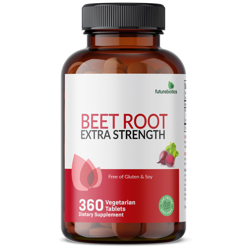 [Australia] - Futurebiotics Beet Root Extra Strength, Non-GMO, 360 Vegetarian Tablets 360 Count (Pack of 1) 