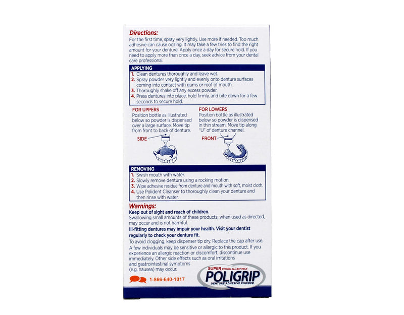 [Australia] - Glaxo Smith Kline Super Poligrip Denture Adhesive - 3634227EA - 1 Each/Each 