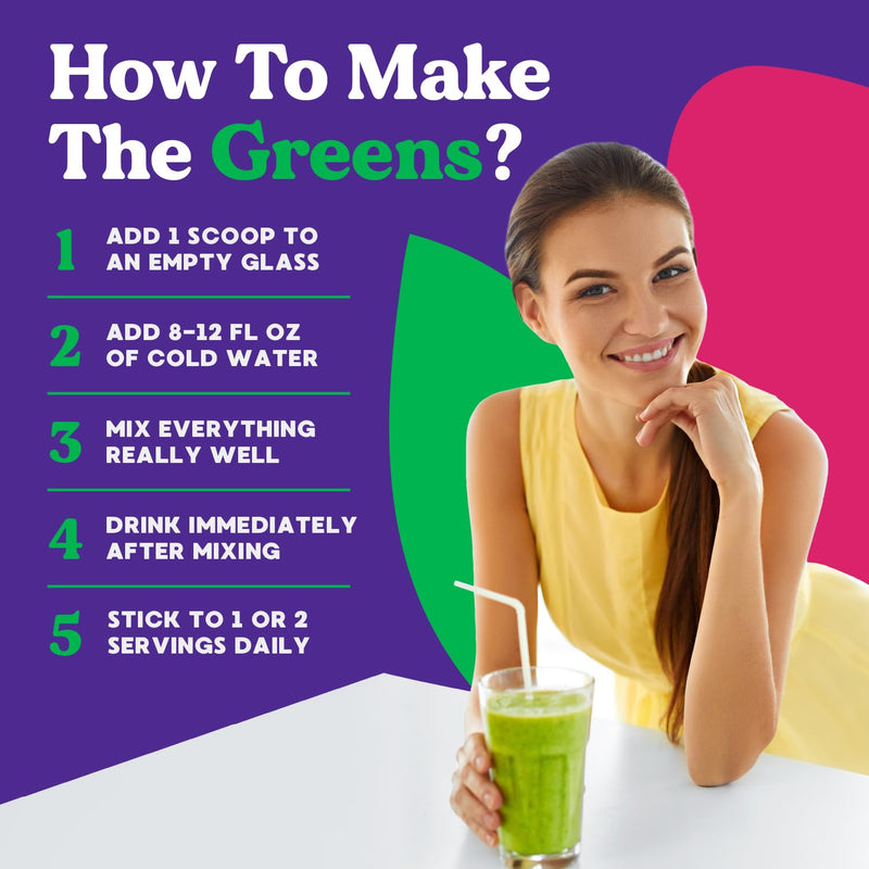 [Australia] - Simply Nature's Promise Blossom Nutrition Daily Greens & Superfood Powder + Collagen + Probiotics for Women's Digestive Health & Bloating Relief. Help Your Health Bloom - 30 Day Supply 